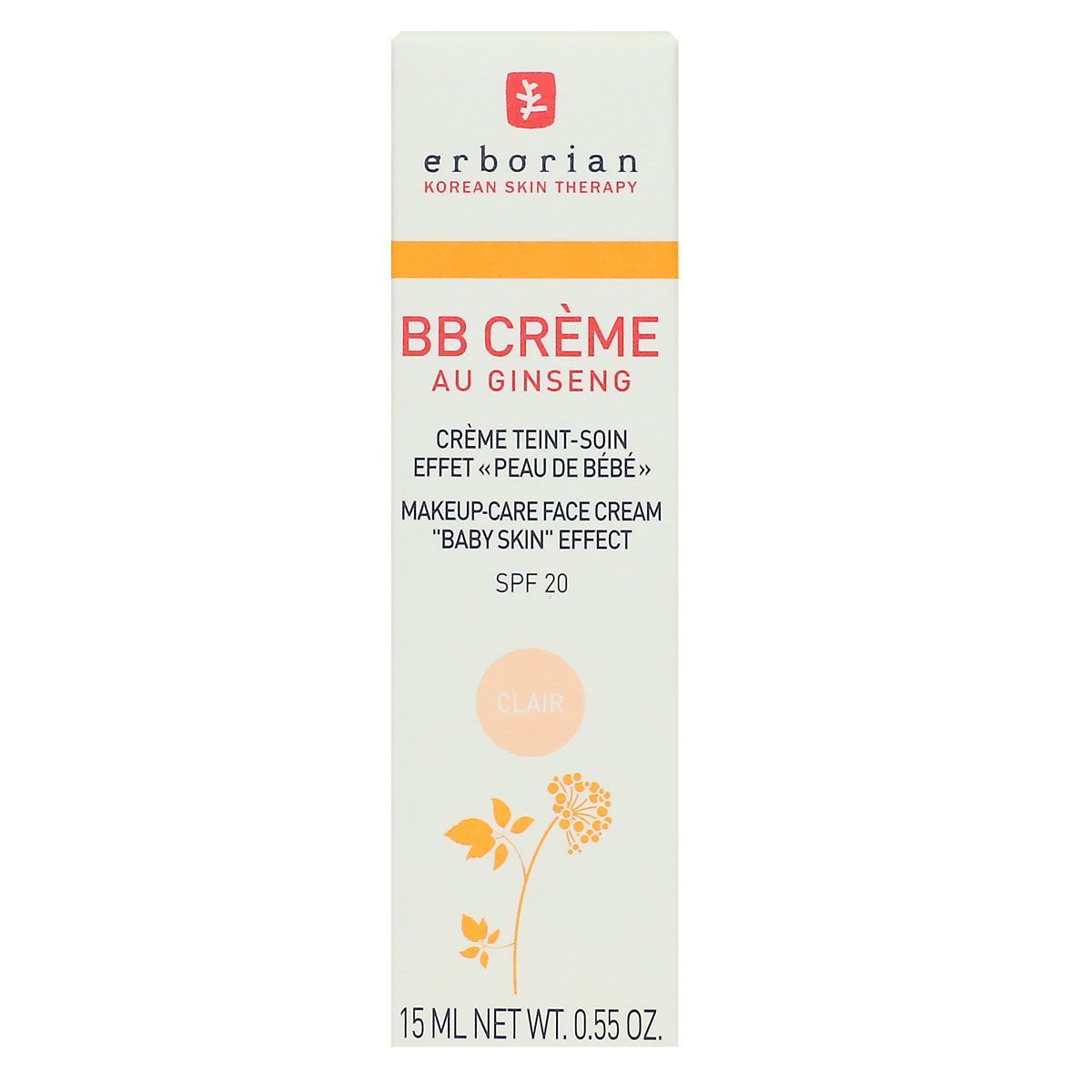 Erborian BB Cream Au Ginseng 5-In-1 Baby Skin Effect SPF20 40 Ml (2)