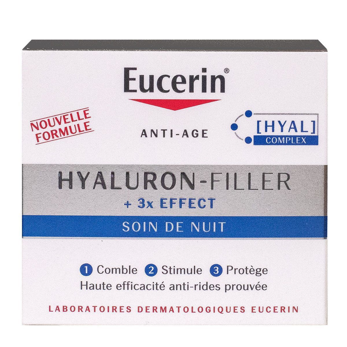 Eucerin Hyaluron Filler + 3x Effect Soin De Nuit 50 Ml (3)