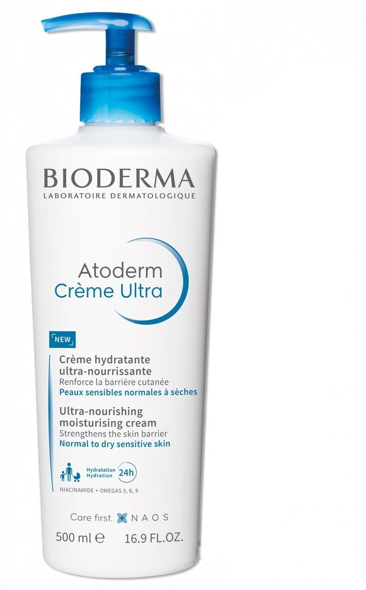 Bioderma Atoderm Cream Ultra 500 mL - Expert Daily Care For Dry Skin (6)