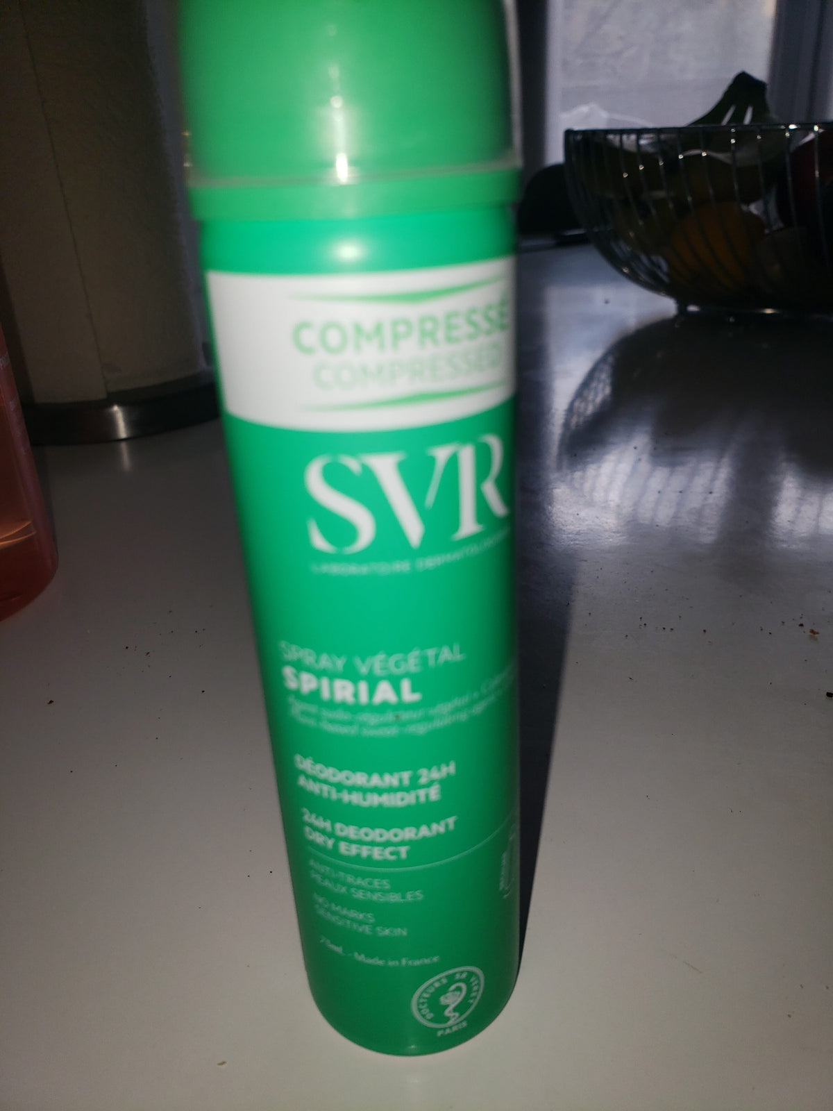 SVR Spirial Vegetal Deodorant Antiperspirant Spray, 75 Ml (3)