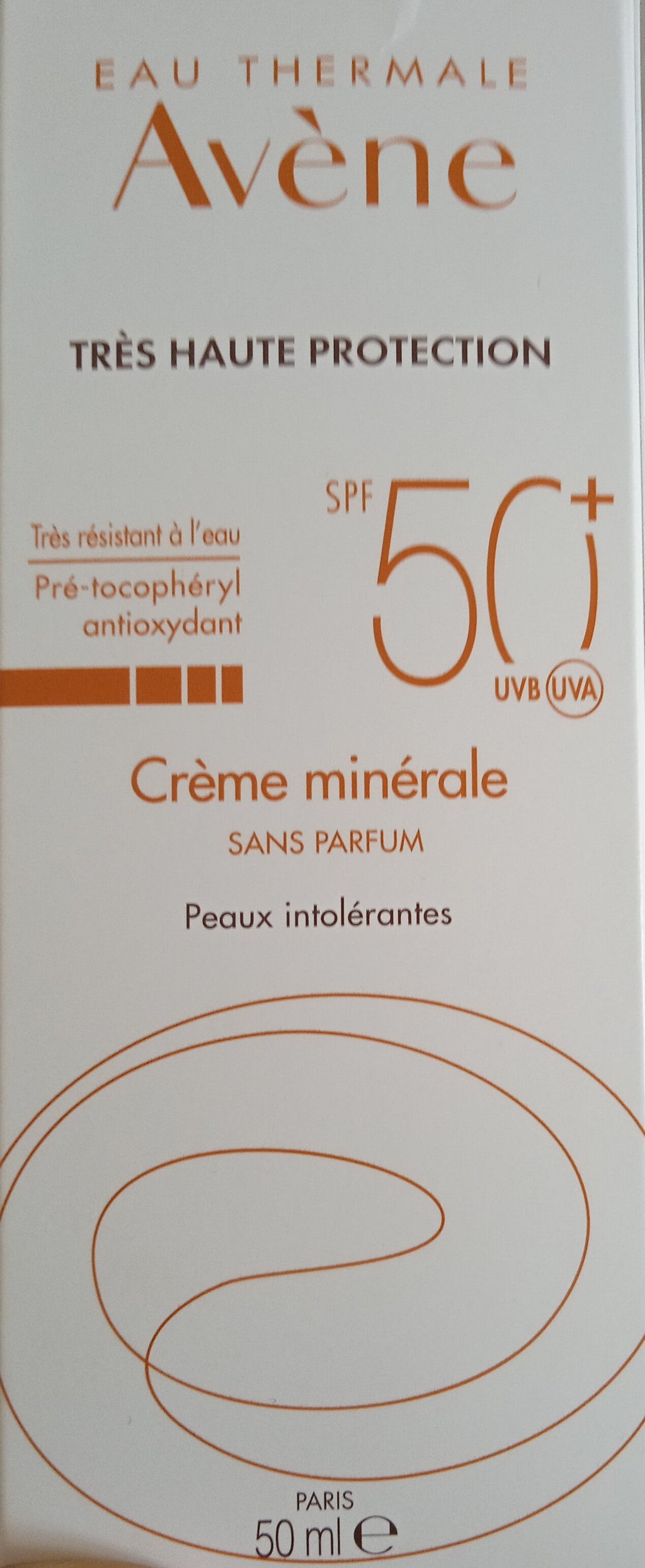 Avène Sun Care SPF50+ Mineral Cream For Face 50ml (5)