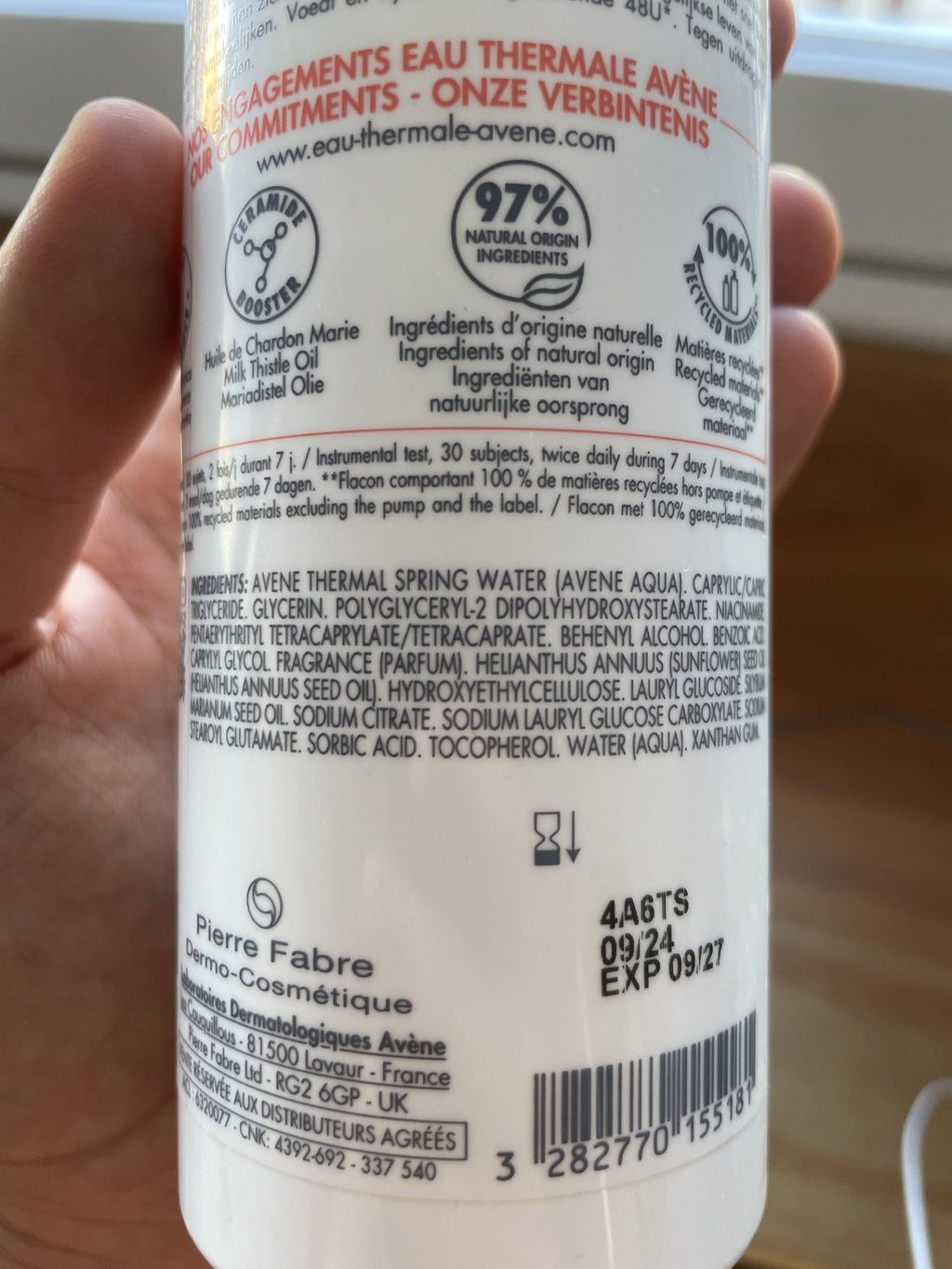Avene Xeracalm Nutrition Moisturising Lotion 400 Ml (5)