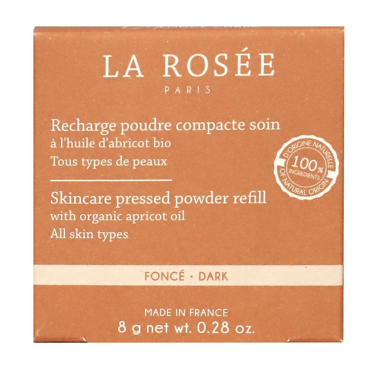 La Rosée Recharge Poudre Compacte Teinte Dark Foncé - 8g (2)