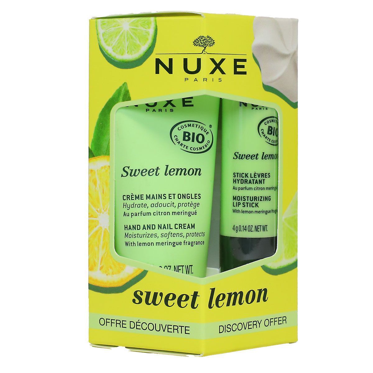 Nuxe Sweet Lemon Stick Lip Balm + Hand Cream 30 Ml (2)