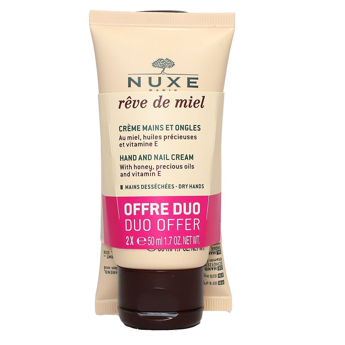 Nuxe Reve De Miel Hand And Nail Cream Duo 2X50ml (2)
