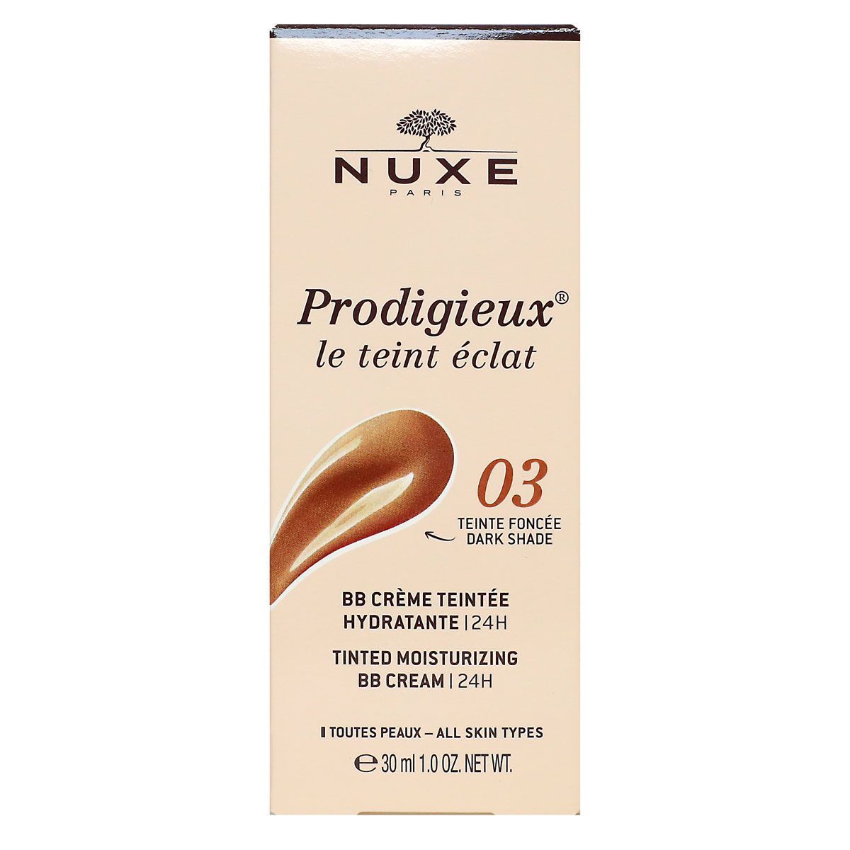 Nuxe Prodigieux Le Teint Éclat BB Cream 03 - Dark Shade (2)