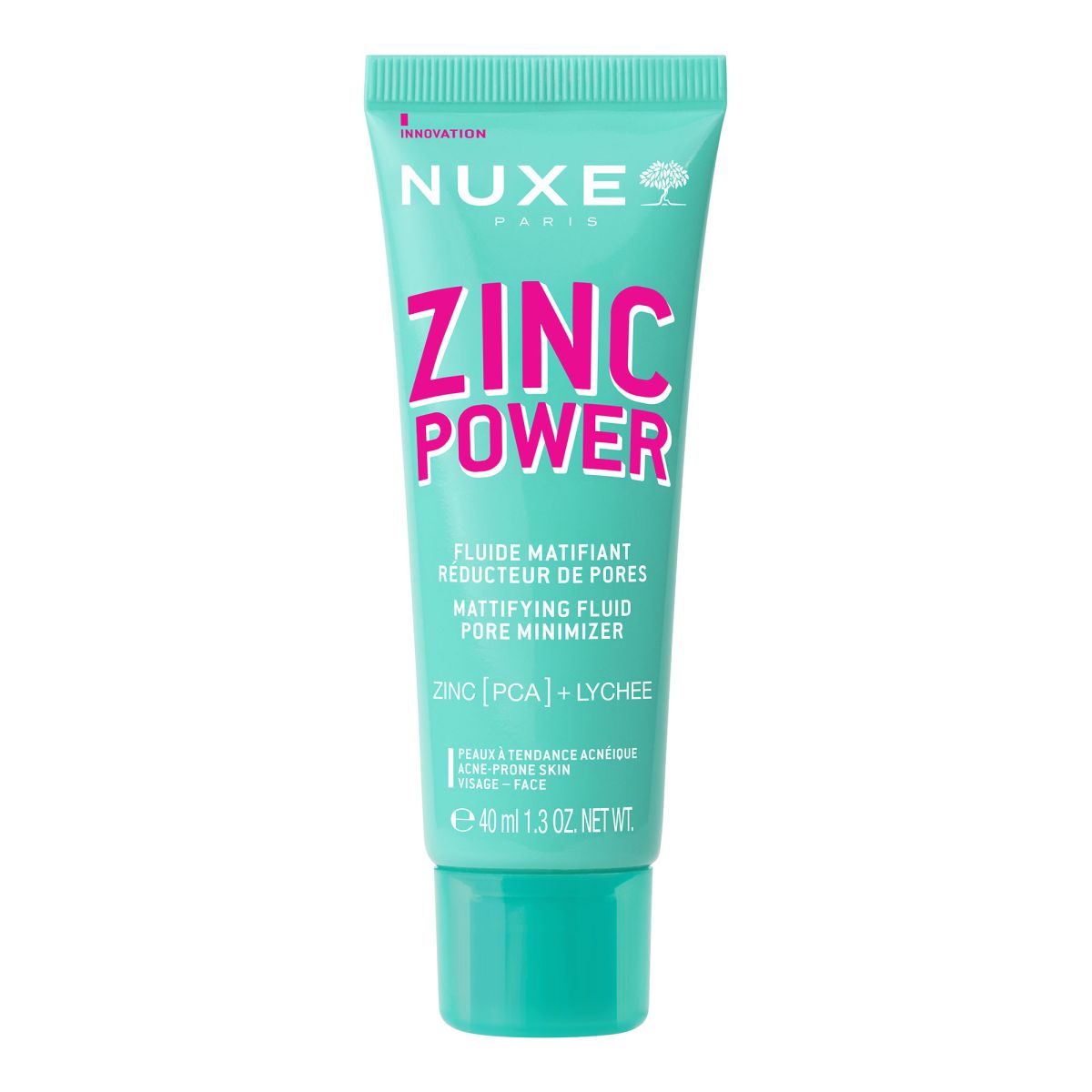Nuxe Zinc Power Mattifying Fluid Pore Minimizer Cream, 40 Ml (2)