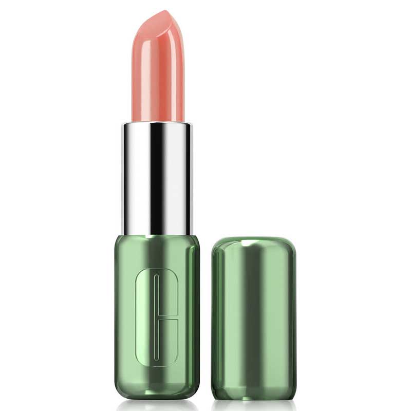 Clinique Pop Longwear Shine Lipstick - 01 - Nude - 3,9gr