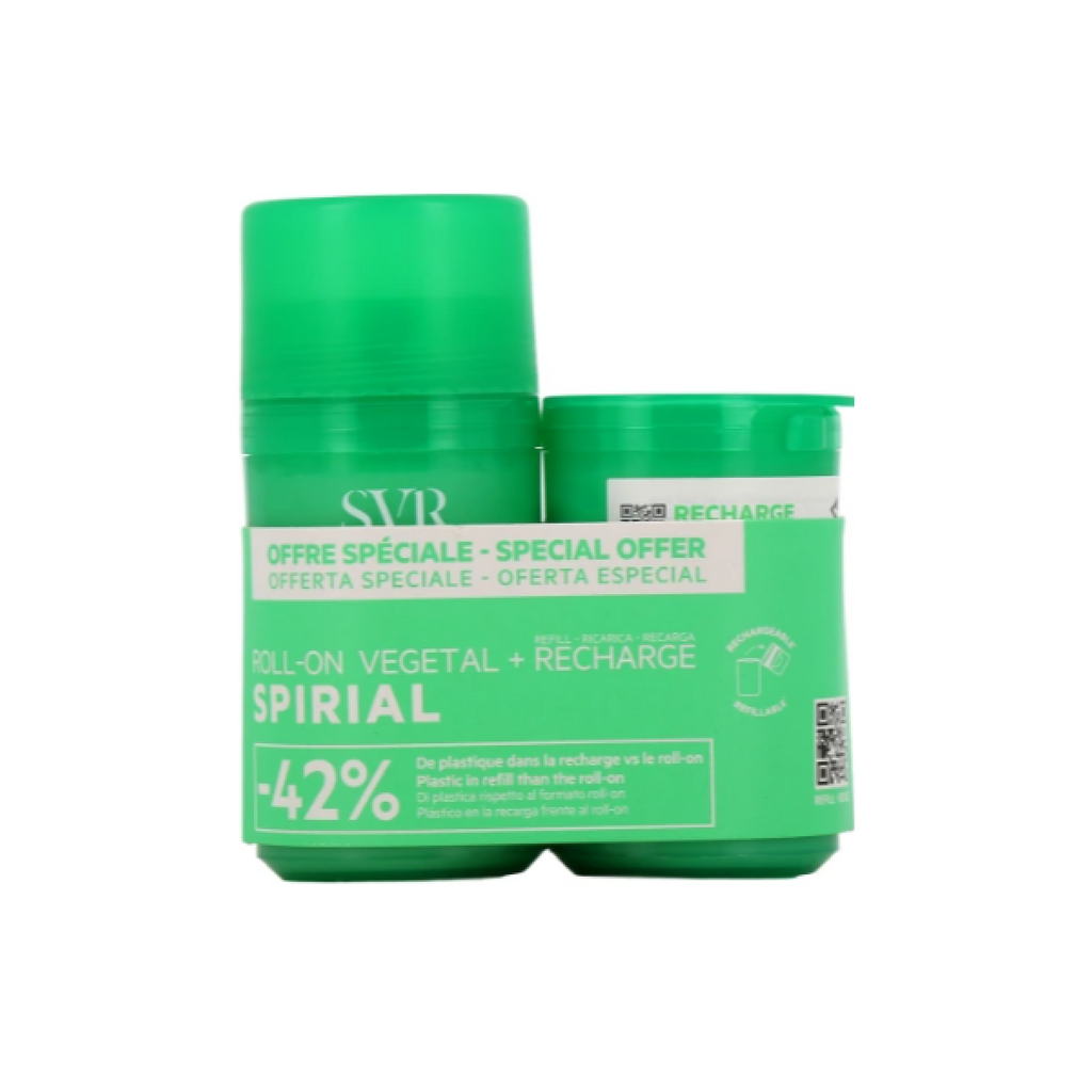 SVR Spirial Recharge Roll-On Végétal Déodorant 24h - 50ml (2)