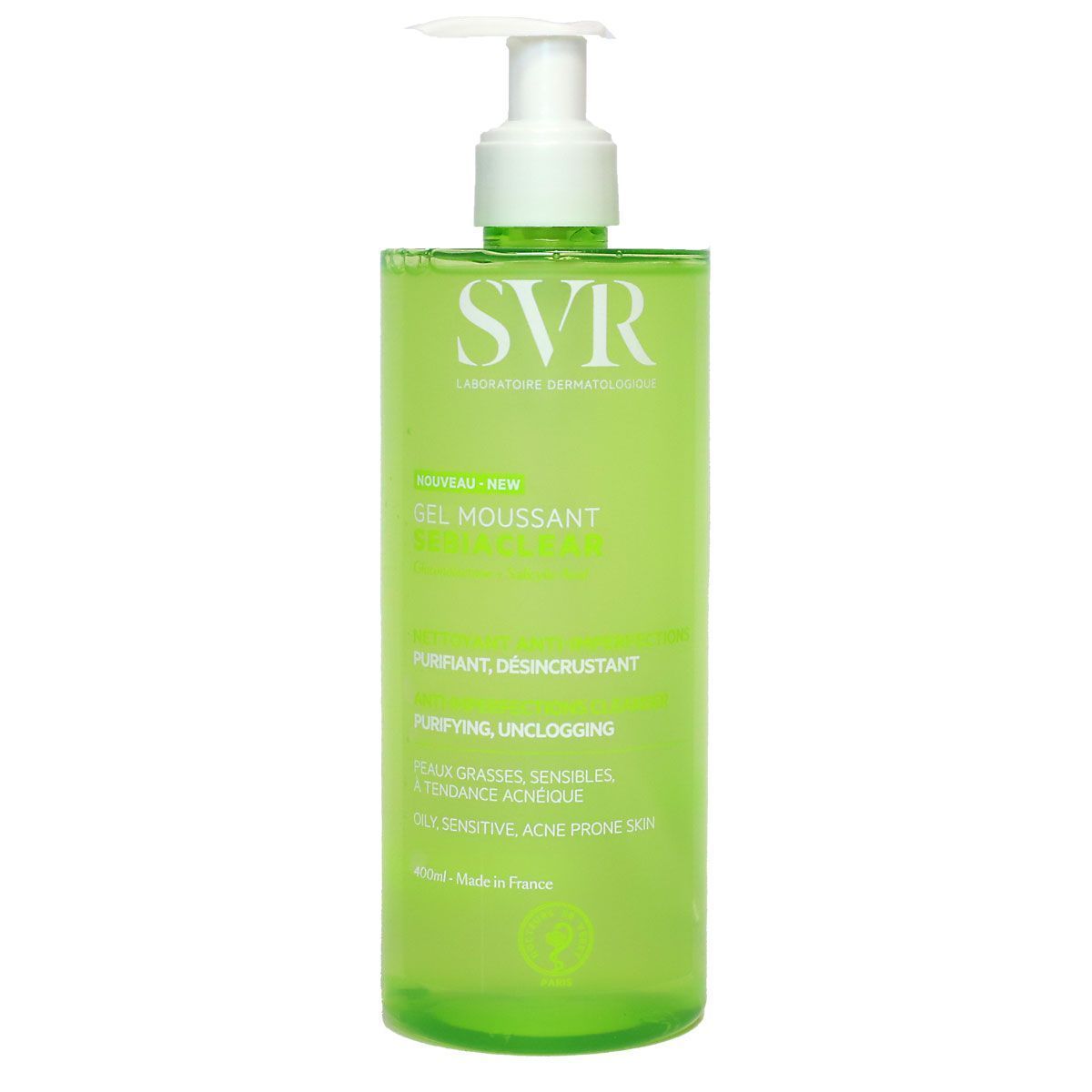 SVR Sebiaclear Gel Moussant Reno 400 Ml (2)