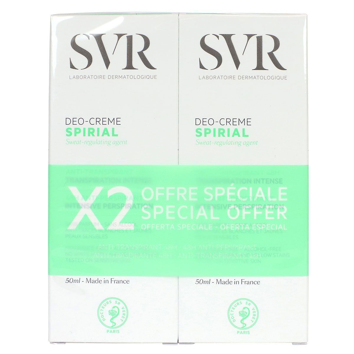 SVR Spirial Déo-Crème Anti-Transpirant Intense (2)