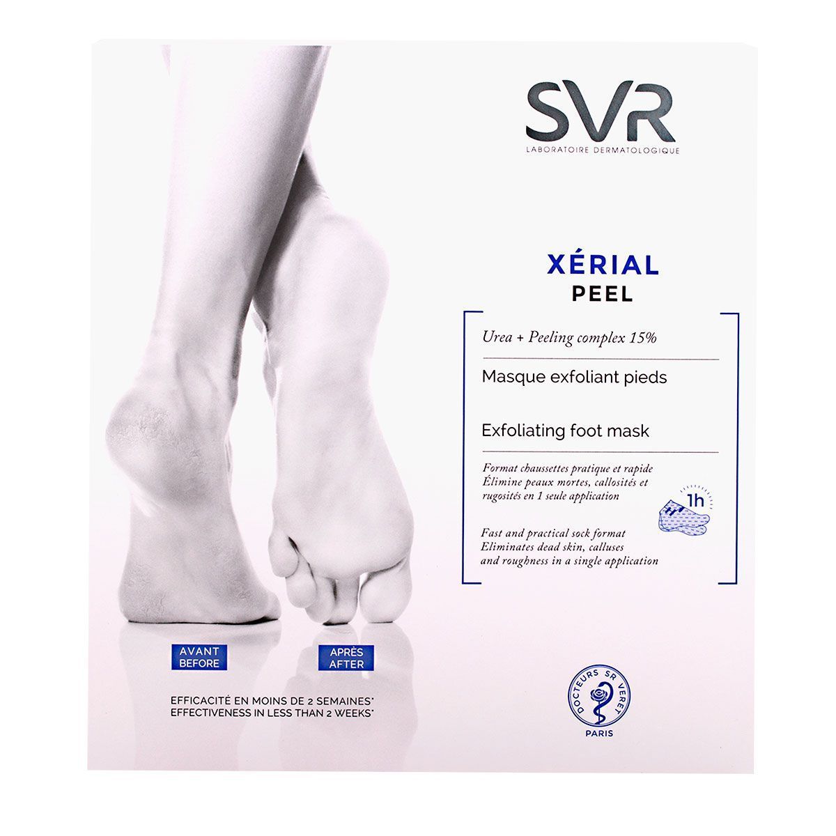 SVR Xerial Peel Foot Mask 2 Socks (2)