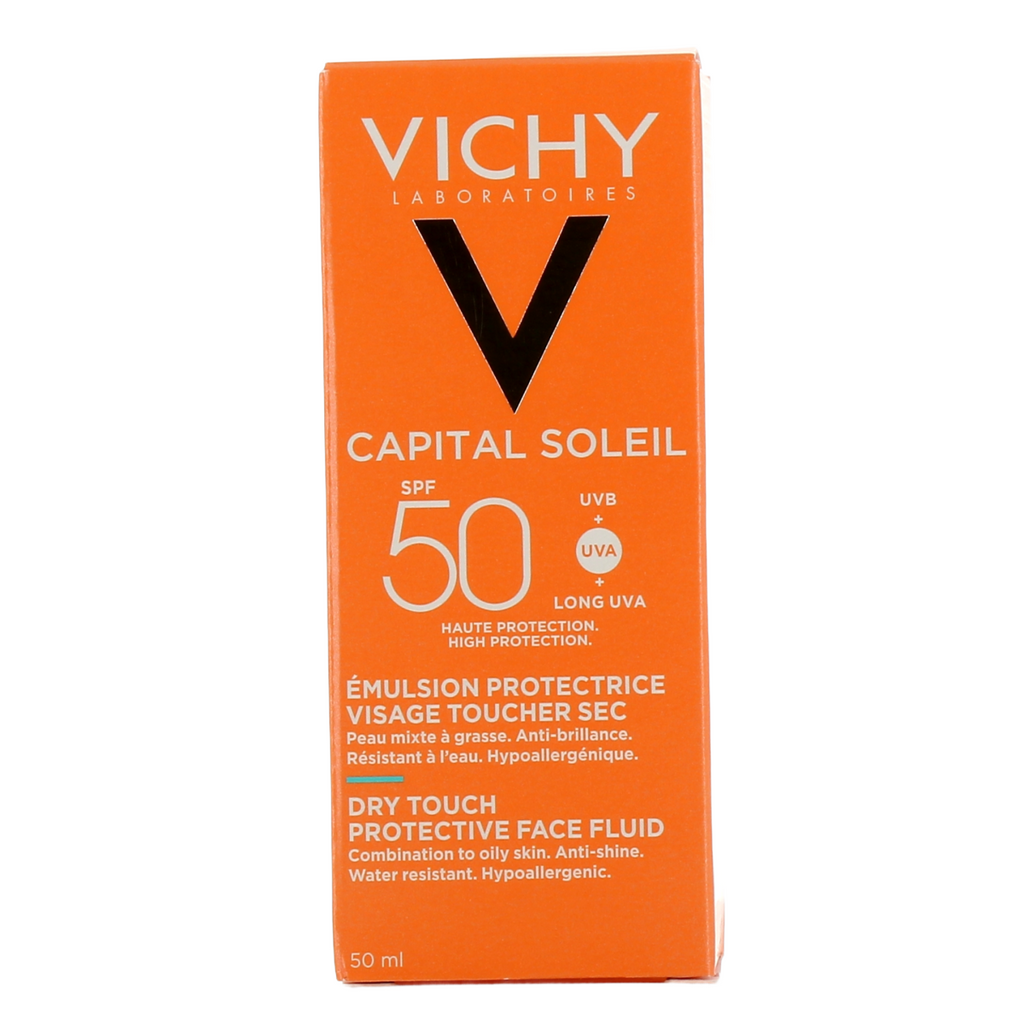 Vichy Capital Soleil SPF 50 Dry Touch Face Sun Fluid 50ml (2)