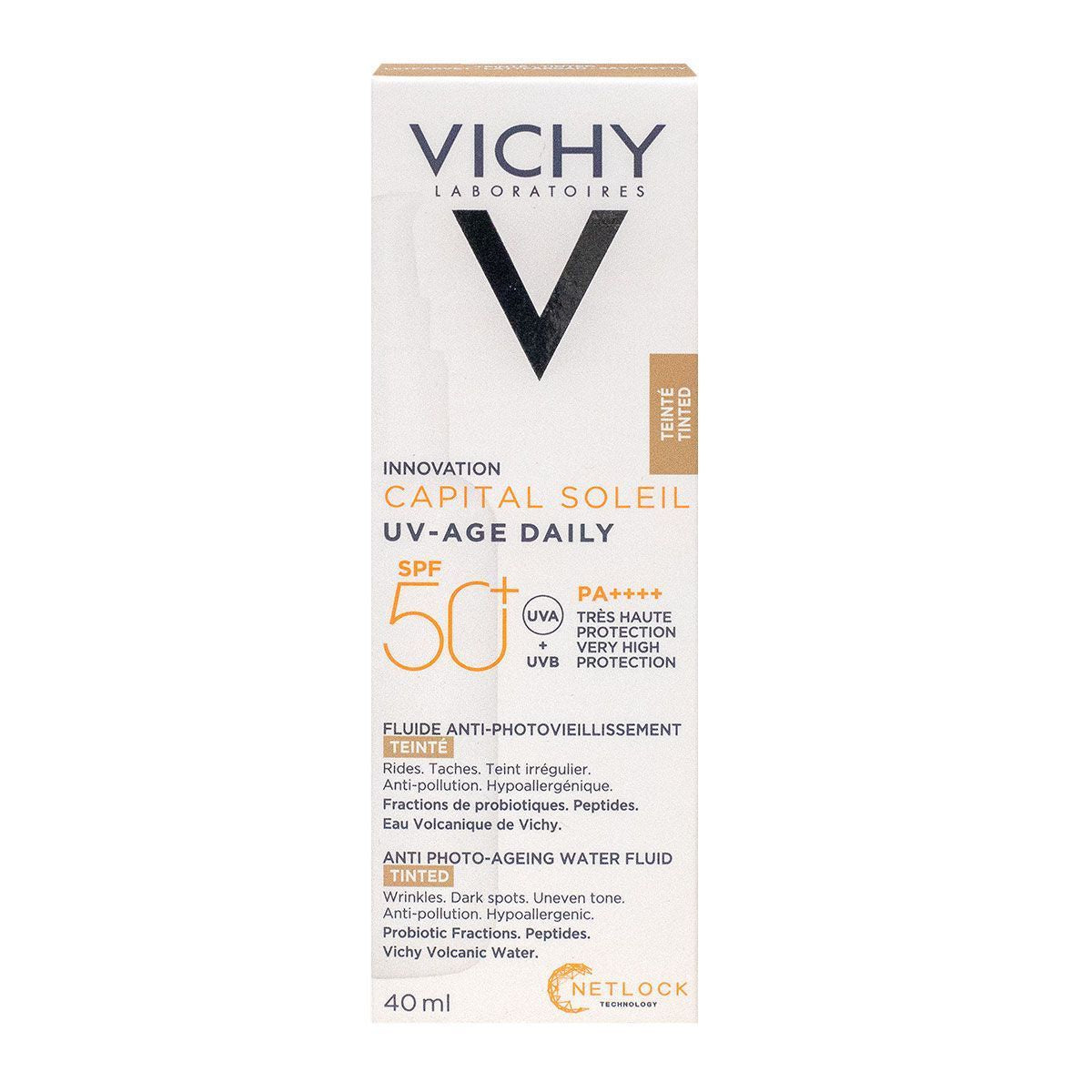 Vichy Capital Soleil Uv Age Daily Spf 50+ 40 Ml Color Tono Claro (2)