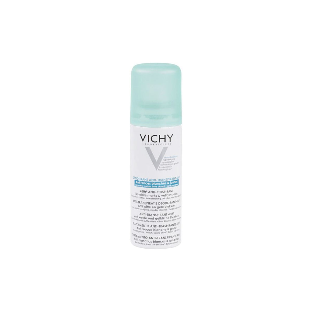 Vichy Anti-Perspirant Deodorant 48H No Marks 2 X 125ml (2)