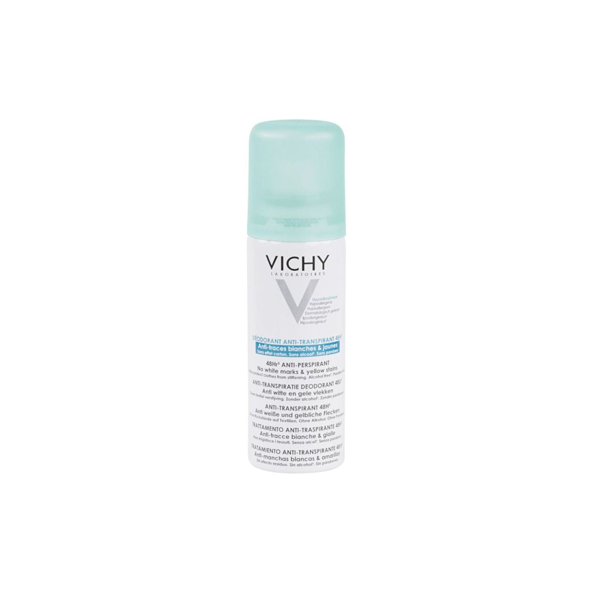 Vichy Anti-Perspirant Deodorant 48H No Marks 2 X 125ml (2)