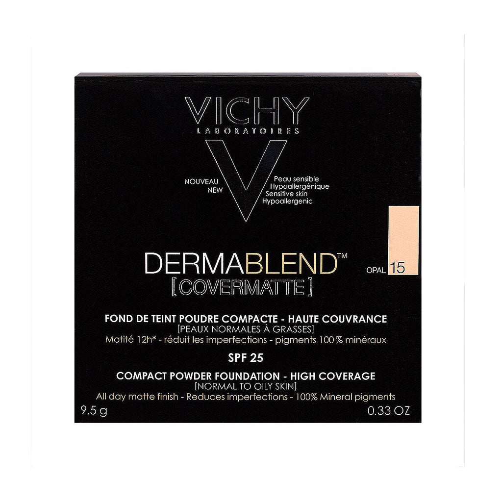 Vichy Dermablend Covermatte Compact Powder Foundation 35 Sand (2)