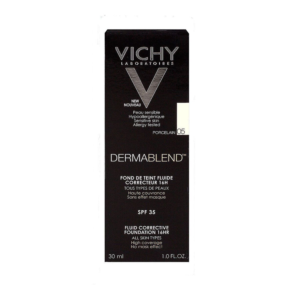 Vichy Dermablend Fluid Foundation Concealer 55 Bronze Spf 35 30 Ml (2)