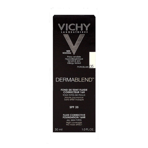 Vichy Dermablend Fluid Foundation Concealer 55 Bronze Spf 35 30 Ml (2)