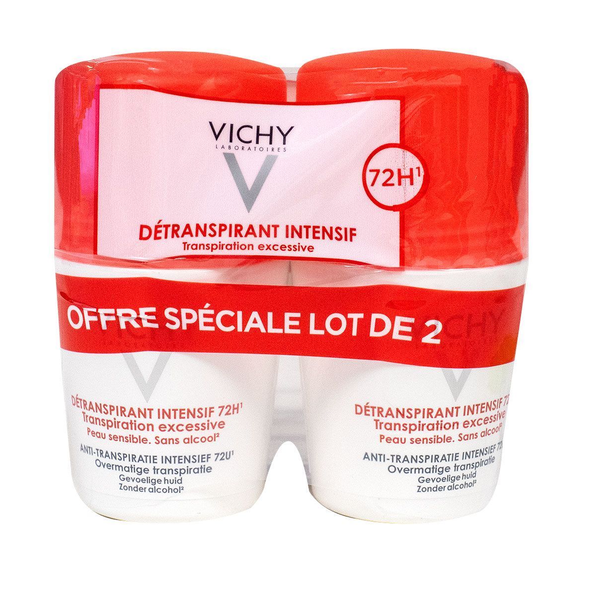 Vichy 72 Hours Excessive Transpiration Deodorant Roll-On 100 Ml (2)